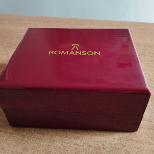 Romanson Tulip unisex watch set like new, silver