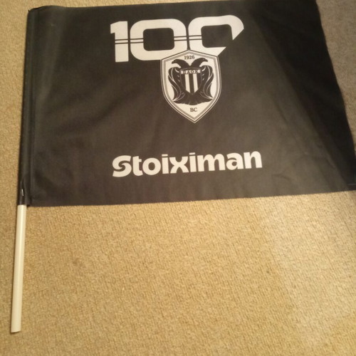 Paok Flag 100 Years Like New