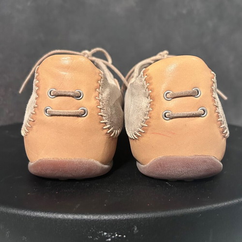 Nautica beige suede ballet flats size 37 like new