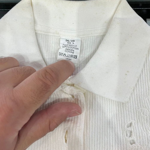 Women's 100% cotton blouse used, size 36/38