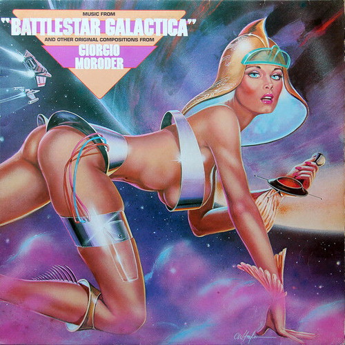 Giorgio Moroder Music From "Battlestar Galactica" vinyl used, electronic