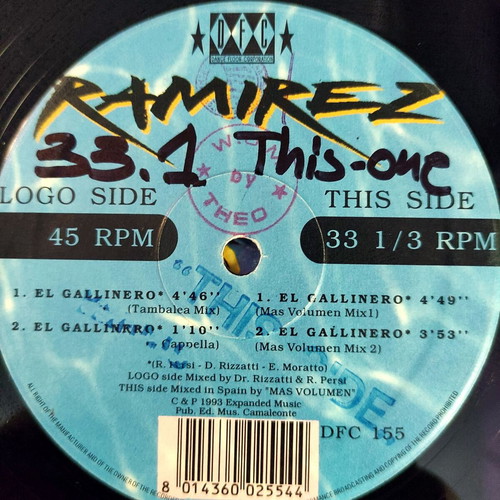 Ramirez El Gallinero 12'' Vinyl Maxi Single used, original pressing