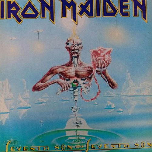 Iron Maiden LP Seventh Son of a Seventh Son First Edition like new