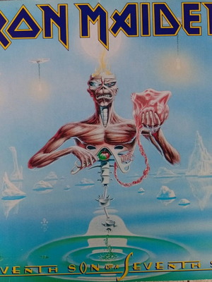 Iron Maiden LP Seventh Son of a Seventh Son First Edition like new