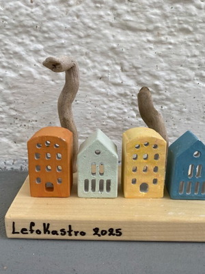 Handmade Cement Houses new