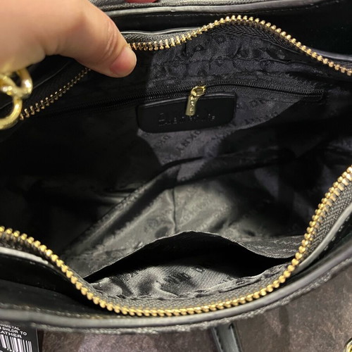 DKNY shoulder bag new black with double strap