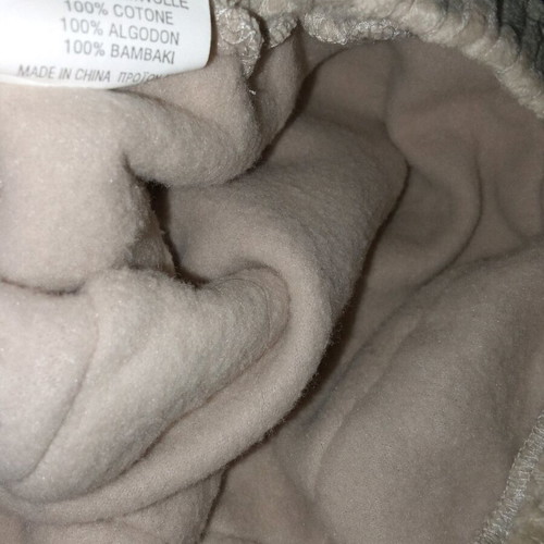 Stamion women's hat beige like new with fleece lining