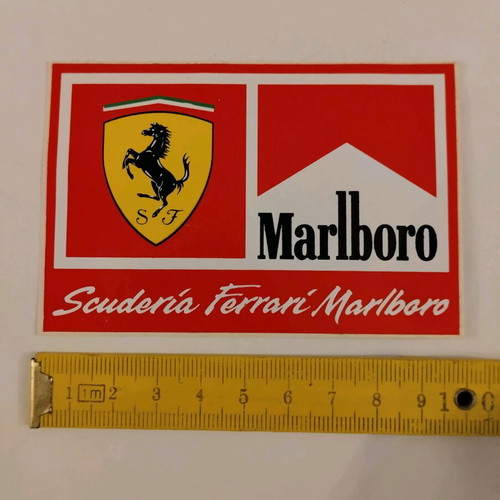 COLLECTIBLE STICKER FERRARI MARLBORO 1997