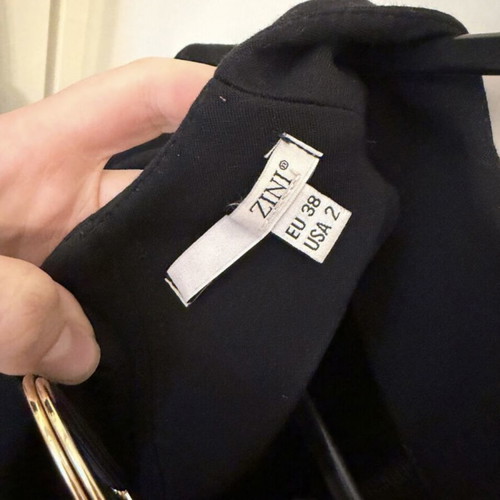 Zini dress no 38 used, black, worn once