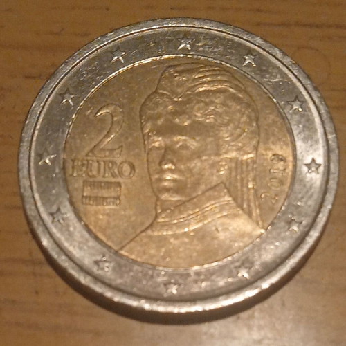 2 Euro Coin 2019 Austria, like new