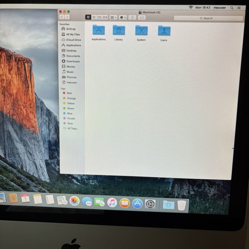 Apple iMac Mid-2009 A1224 used with original accessories