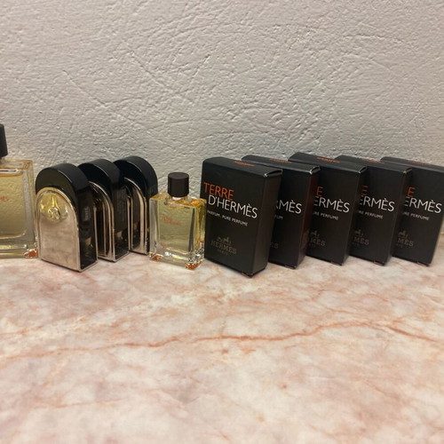 Hermes mini perfumes used, official tester 7.5 ml