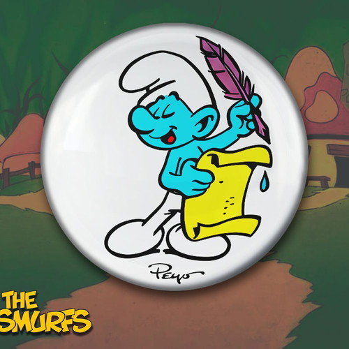 The Smurfs Pin Set new, classic 1984 edition, 10 pieces