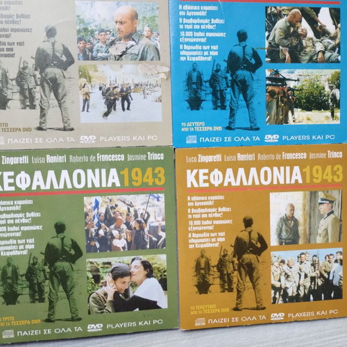 Kefallonia 1943 DVD new, dubbed, set of 4 discs