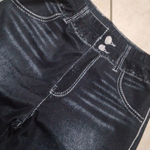 Elastic pants, black, size M / 38 / 10