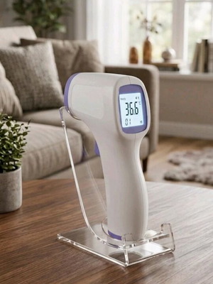 Дигитален инфрачервен термометър нов с осветен LED дисплей