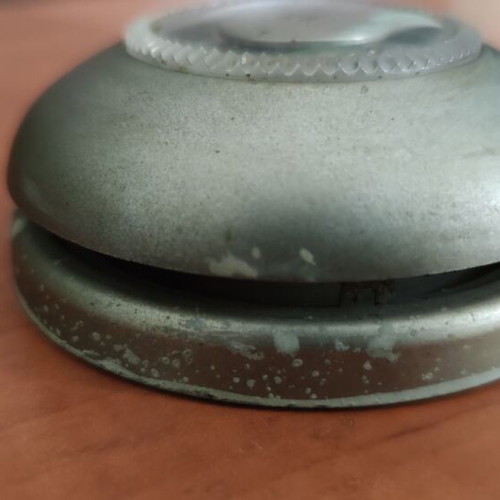 Honeywell Vintage Round Thermostat T87 with Wall Subbase used
