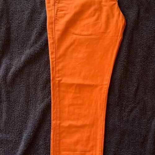 Men's Italian Pants like new, size S-M, terracotta orange