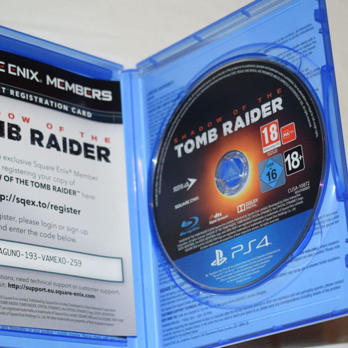 Shadow of the Tomb Raider PS4 game