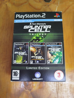 Splinter Cell Trilogy PS2 game, excellent condition