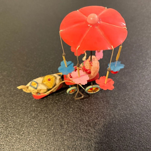 Metal Wind-Up Toy Used From the 1970s