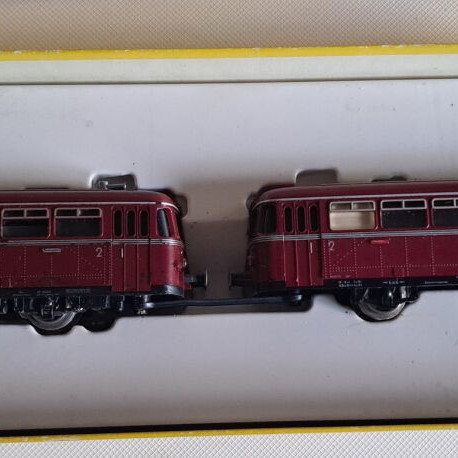 Vintage Trix Express 2290 HO used DB railbus set