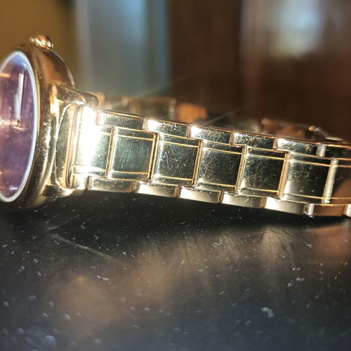 Vogue watch pink gold refurbished women's