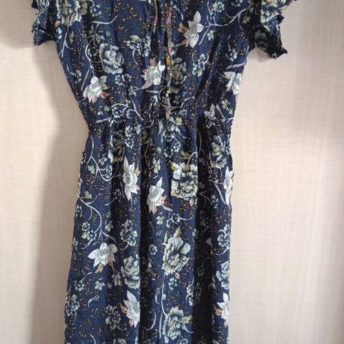 Maxi dress plus size (S/M) like new, multicolor