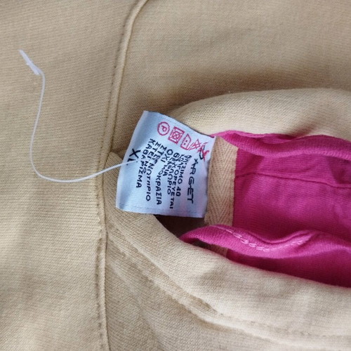 Target sweatshirt new, size XL, pink and yellow