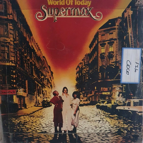 Supermax vinyl record used, World of Today, rock