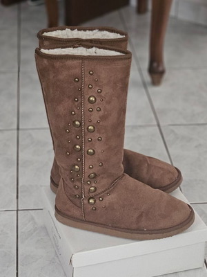 Soft suede boots size 41