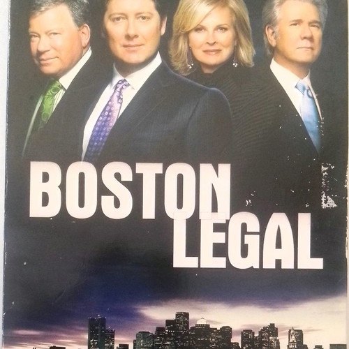 Boston Legal season 4 DVD used, 5 discs with English subtitles