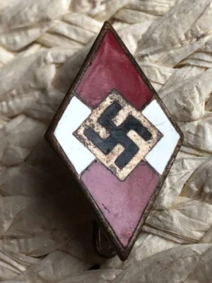 Значка Wehrmacht немска като нова, Втора световна война оригинал