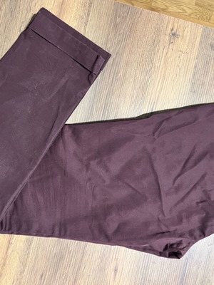 Zara pants like new, size L, purple with slim fit