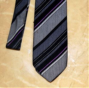 Vintage γραβάτα GIVENCHY GENTLEMAN PARIS ριγέ ολομέταξη