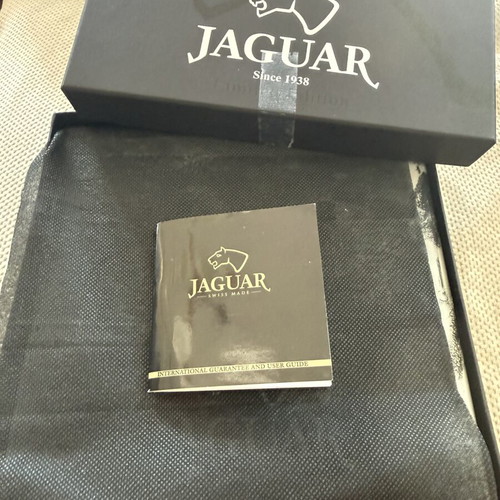 Jaguar Limited Edition Watch like new, black, men's