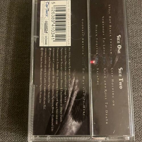 W.A.S.P. Still Not Black Enough cassette tape, metal