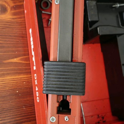 Hilti DX450 nail gun used with consumables