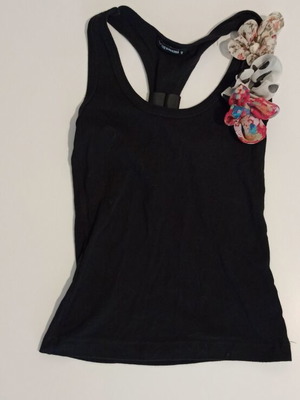 Vergi women's summer blouse new, black, size M