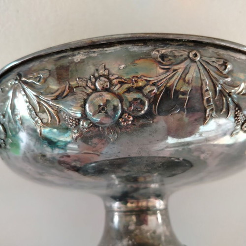 Metal bowl fruit bowl used with Bavaria mark