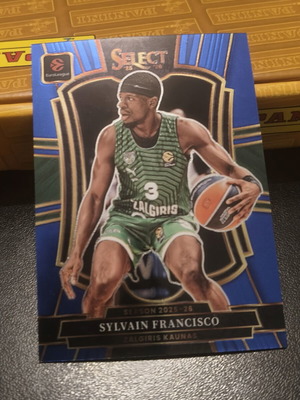 Sylvain Francisco Zalgiris Premier lvl Base 2025-26 Panini Select Euroleague