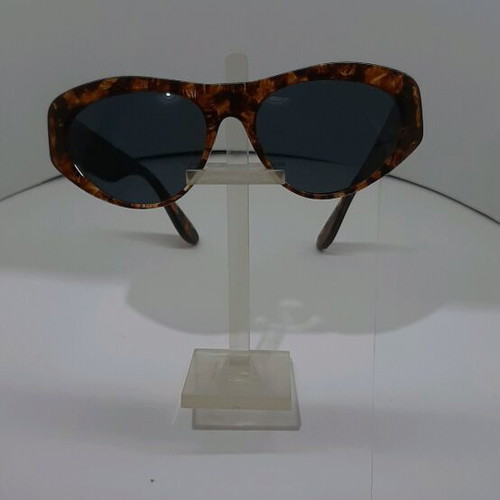 Fatto a mano sunglasses uv400 with black and brown tortoiseshell frame like new