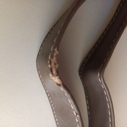 Beige bag strap like new, adjustable length 57 cm