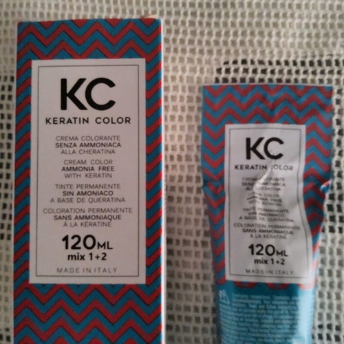 Faipa KC Keratin Color 12.00 Platino Naturale used, 30ml missing