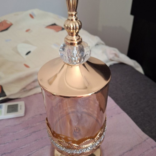Decorative fondantier with lid new