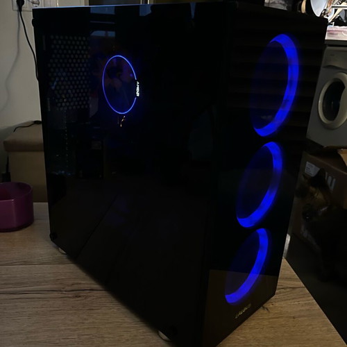 PC Case Erebus II ATX midi-Tower like new with RGB and three fans