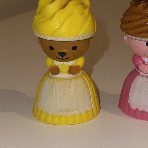 Mini Cupcake Bear Toys used, set of two