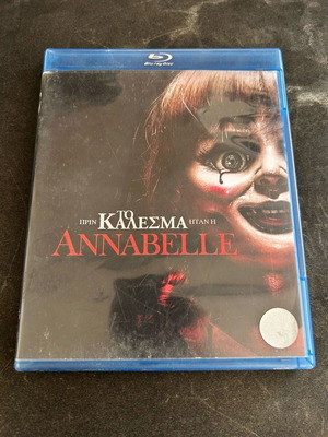 Annabelle Blu-ray used, empty case without disc