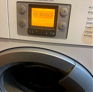 Πλυντήριο μάρκα Bosch Σε άριστη λειτουργία δυνατότητα μεταφοράς και σύνδεσης στην ίδια μέρα 8kG
