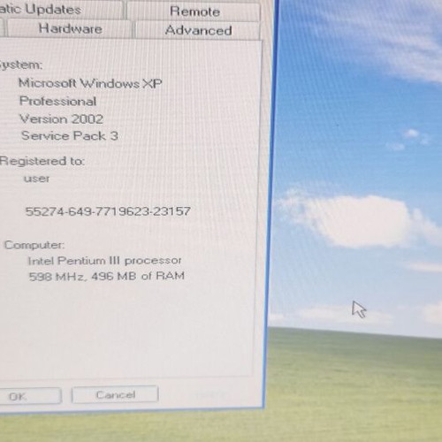 IBM PC Intel Pentium III 512MB RAM 40GB HD used